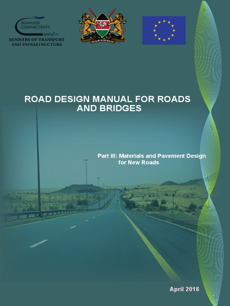 Part 3-Materials and Pavement Design For New Roads Manual | PDF ...