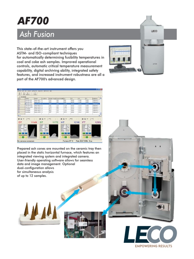 AF700 Ash Fusion Analyzer Overview | PDF