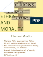 Ethics and Morality-New