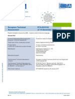 European Technical Assessment ETA-05/0164 of 14 December 2017