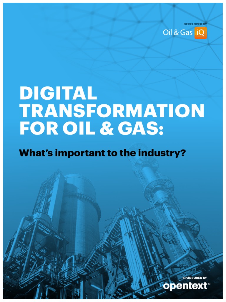 Digital Transformation For Oil and Gas PDF | PDF