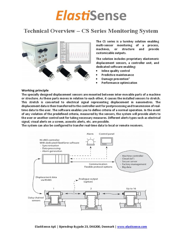 CS Series Multi-Sensor Monitoring System | PDF | Sensor | Electrical ...