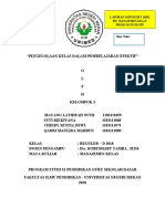 Laporan Miniriset Manajemen Kelas Kelompok 3