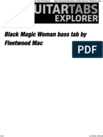 FLEETWOOD MAC - Black Magic Woman Bass Tabs - Bass Tabs Explorer PDF