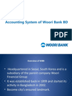 Accounting System of Woori Bank BD