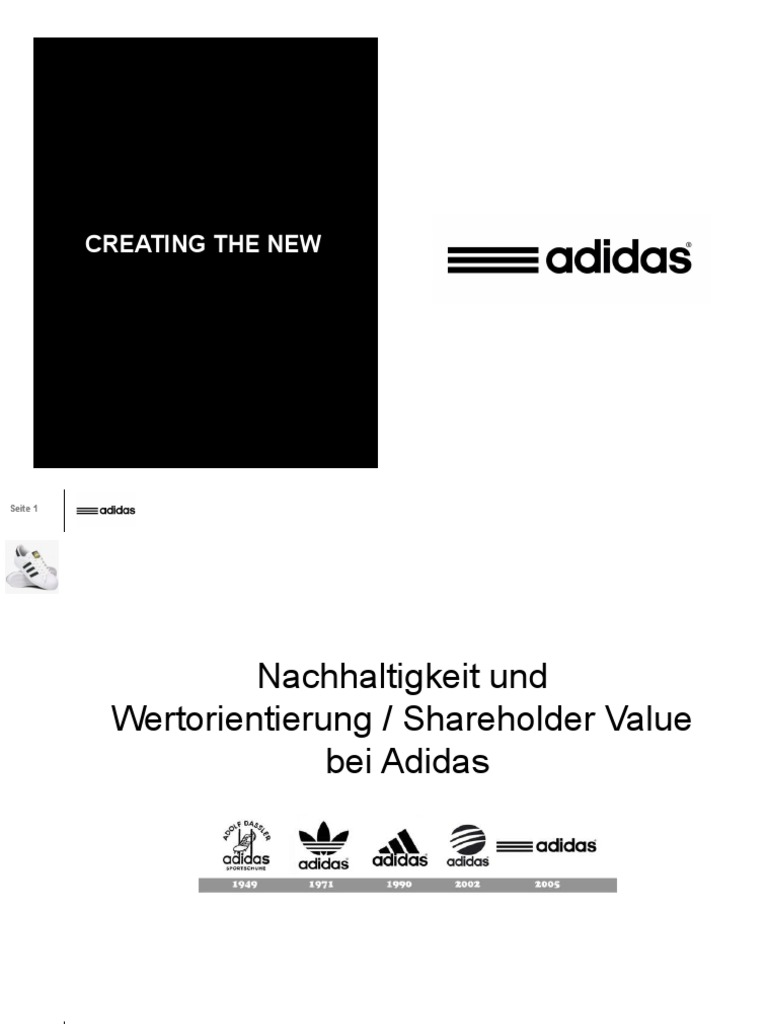Glad lever achtergrond Präsentation Adidas Scribd | PDF