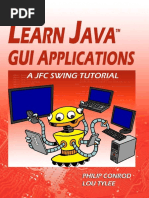 Learn Java GUI Applications - A JFC Swing Tutorial PDF