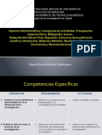 Aspectos Administrativos y Redaccion Articulo