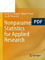 Nonparametric Statistics For Applied Research PDF
