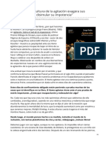 La Cultura de La Agitación Exagera Sus Aspavientos para Disimular Su Impotencia (Entrevista Jorge Freire)