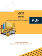 Oracle: Questions & Answers (Retail Version - Full Questions Set)