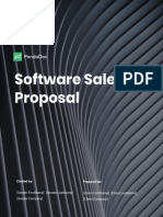 Software Sales Proposal: Created By: Prepared For