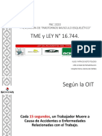 TME y Ley 16744