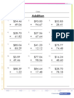 Add Money Worksheet