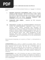 Contrato de Confidencialidade Reciproca-Inovarte,FDCMinasInvest