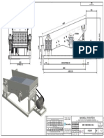 Raw material size and specifications for large plate feeder body