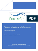 Website RFP Pure & Gen