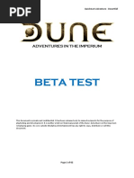 Modiphius - Dune - Adventures in The Imperium - Quickstart - Adventure - Desertfall (CLOSED BETA TEST) (2020) PDF