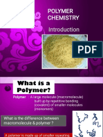 Polymer Chemistry-1 (Introduction) PDF