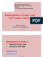 K-3 and 21st Century Literacies