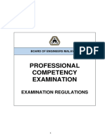 PCE Examination Regulations Booklet 2016-Final