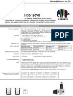 Capaver Akkordvlies G130/190Vb: Descrierea Produsului