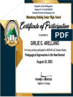 LAC Certificate_GIRLIE ARELLANO