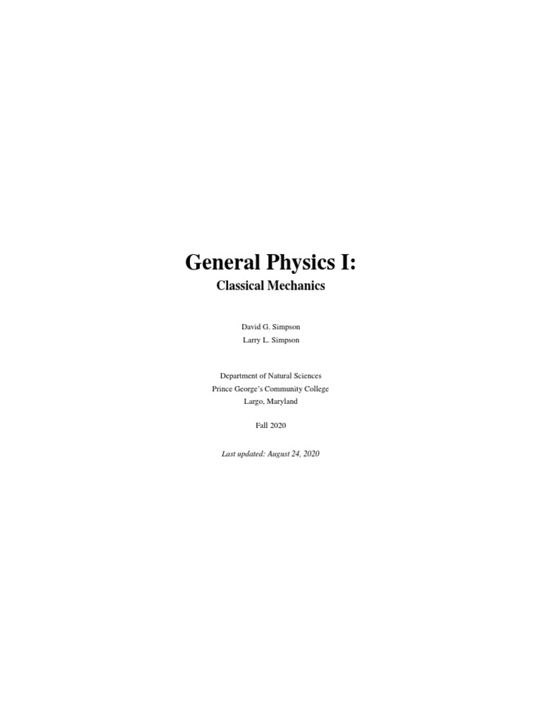 Physics 12 PDF Collision Friction