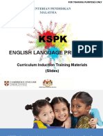 English Language Preschool: Kementerian Pendidikan Malaysia
