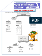 Sistemas de Ecuaciones para Cuarto de Secundaria