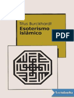 Esoterismo Islamico - Titus Burckhardt