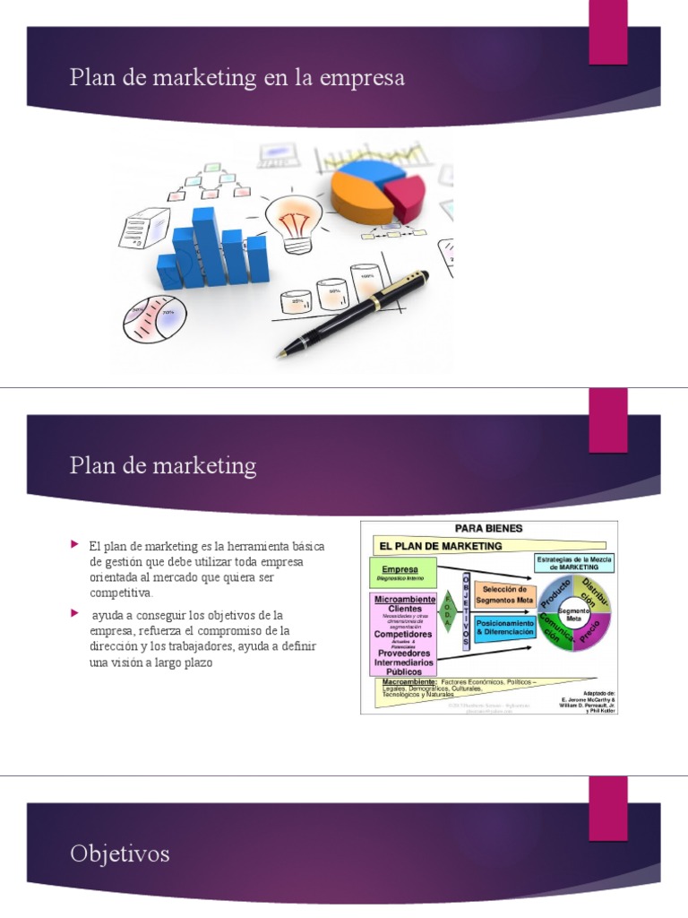 Plan de Marketing Empresarial 2023 | PDF | Análisis FODA | Marketing