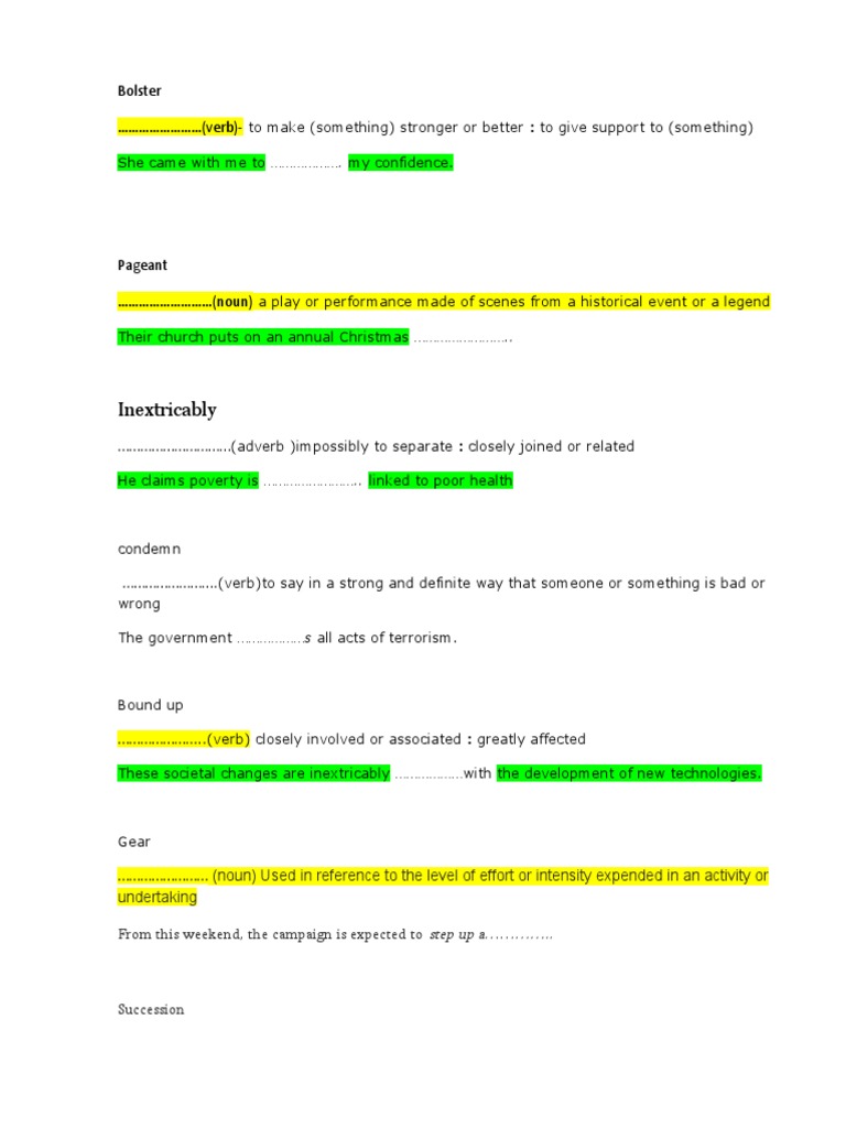 Inextricably Bolster (Verb) PDF Public Sphere Government