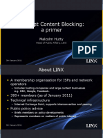 Website blocking LINX