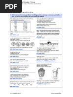 Year 3: Using and Applying Mathematics