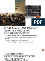 THE Twilight of Spanish Rule: CM PACOPIA, M.A. Pol - Sci