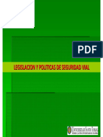 Seguridad Víal 4-Legislacion y Politicas de Seguridad Vial PDF