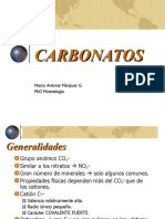 Estructura de Los Carbonatos