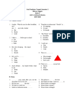 Soal Penilaian Tengah Semester 2 Kelas 2