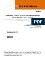 Encontros Nas Margens - Percursos Urbanos, Corpo e Desejo Na Filmografia de Marcelo Caetano PDF