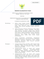 SK Gubernur No.188.44-K.145-2018 Penetapan Ruas Jalan Menurut Statusnya SBG JLN Provinsi