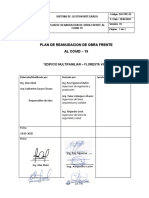 Plan de Reanudacion de Obra Frente Al Covid - Obra Floresta Vii 2.0