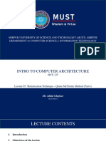 Lectuer5 ICA - Minimization Technique - QM (Part-I) by MR Abdul Ghafoor