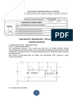 Laboratório 01 - Eletronica e Circuitos de Potencia PDF