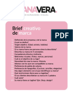 Brief Creativo de Marca PDF