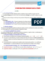 Cours Avancement D'une Réaction PDF