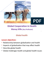 Global Cooperation in Health: Manay Kifle