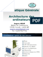 Chapitre 3 Architecture Base Ordinateurs