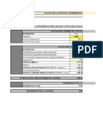 Rendimiento de Canteras Proceso 10