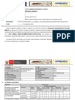 INFORME - INICIAL 3, 4 y 5 años-AGOSTO